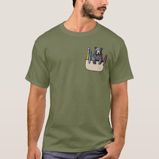 Bear Pocket Protector T - Shirt (Vorderseite)