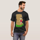Bear Poker Poker Karten Kartenspiel T-Shirt (Vorne ganz)