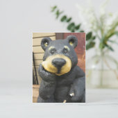 Bear Postkarte (Stehend Vorderseite)