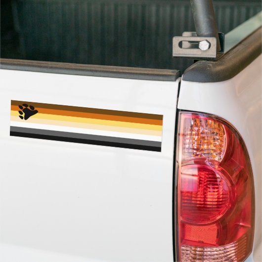 Bear Pride Autoaufkleber (Auf Lkw)