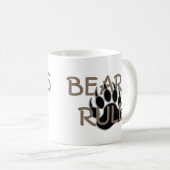 Bear Pride Bear Paw Bears Rule Kaffeetasse (VorderseiteRechts)