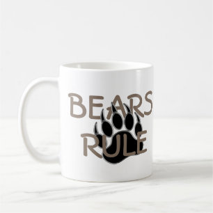 Bear Pride Bear Paw Bears Rule Kaffeetasse