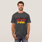 Bear Pride Bear Paw Bears Rule T-Shirt (Vorne ganz)