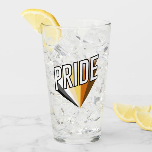 Bear Pride Burst Glas (Vorderseite Ice)