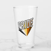 Bear Pride Burst Glas (Vorderseite)