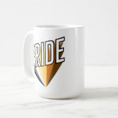 Bear Pride Burst Kaffeetasse (Vorderseite Links)