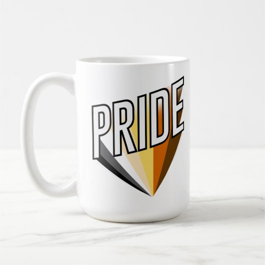 Bear Pride Burst Kaffeetasse (Links)