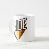 Bear Pride Burst Kaffeetasse (Vorderseite Links)