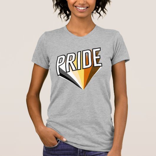 Bear Pride Burst T-Shirt (Vorderseite)
