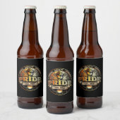 Bear Pride gegr. 1969 Bierflaschenetikett (Flaschen)