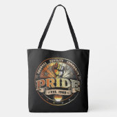 Bear Pride gegr. 1969 Tasche (Rückseite)