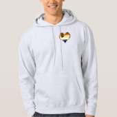 Bear Pride Heart Hoodie (Vorderseite)