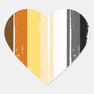 BEAR PRIDE INK BAR -.png Herz-Aufkleber