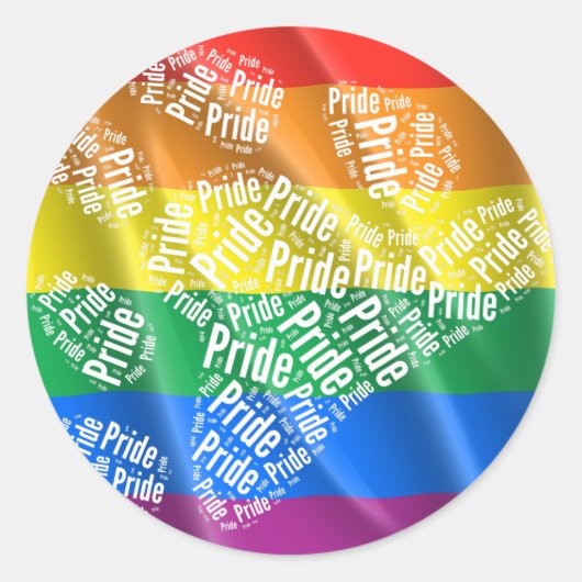 BEAR PRIDE PAW PATTERN WHITE -.pnng Runder Aufkleber (Vorderseite)