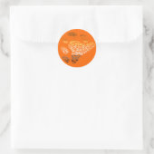 BEAR PRIDE -.png Runder Aufkleber (Tasche)
