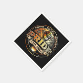 Bear Pride seit 1969 Serviette (Ecke)