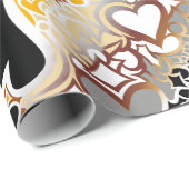 Bear Pride Squiggle Geschenkpapier (Rolleneckpunkt)