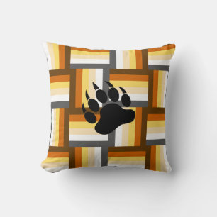 Bear Pride Throw Kissen