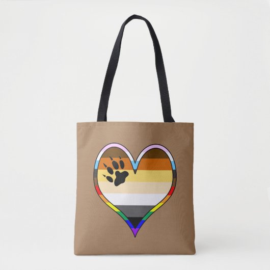 Bear Pride Tote Bag Tasche (Vorderseite)