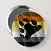 BEAR PRIDE WAVY DESIGN BUTTON (Vorne & Hinten)