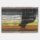 Bear Pride Wood Art Decke (Vorderseite)