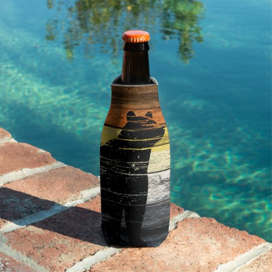 Bear Pride Wood Art Flaschenkühler (In Situ Pool)
