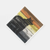 Bear Pride Wood Art Serviette (Ecke)