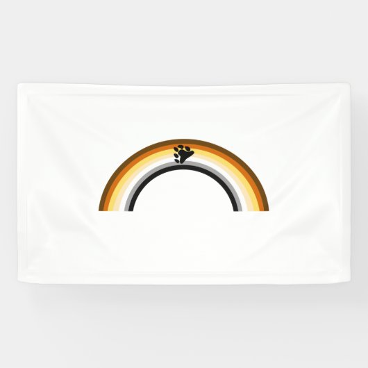 Bear Rainbow Banner (Horizontal)