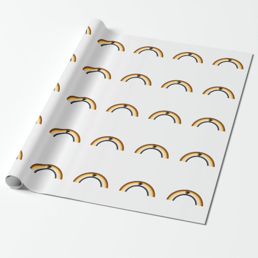 Bear Rainbow Geschenkpapier (Ungerollt)