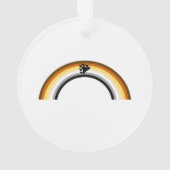 Bear Rainbow Ornament (Rückseite)