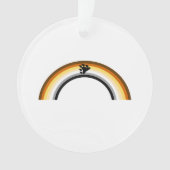 Bear Rainbow Ornament (Vorderseite)