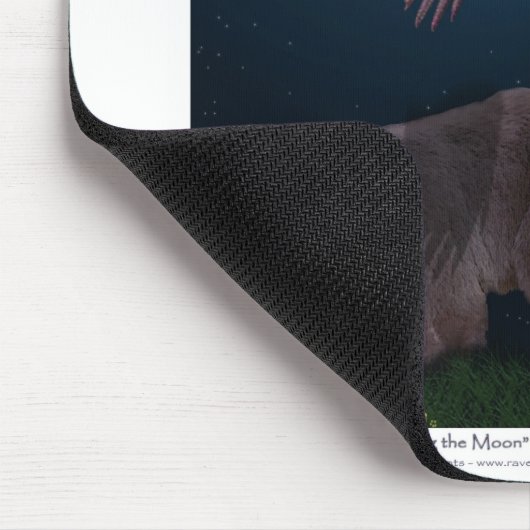 BEAR & RAVEN Art Mousepad (Ecke)