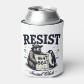 Bear Resist Protect National Park Anti Trump 8647 Dosenkühler (Kanne Vorderseite)