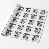 Bear Resist Protect National Park Anti Trump 8647 Geschenkpapier (Ungerollt)