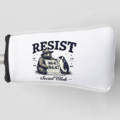 Bear Resist Protect National Park Anti Trump 8647 Golf Headcover (Vorderseite)