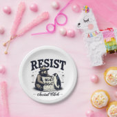 Bear Resist Protect National Park Anti Trump 8647 Pappteller (Party)