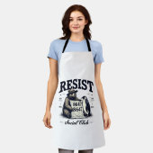 Bear Resist Protect National Park Anti Trump 8647 Schürze (Getragen)