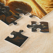 Bear Roasting Marshmallows Puzzle (Seite)