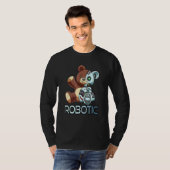 Bear Robot Robotic Cuddling Cyborg T-Shirt (Vorne ganz)