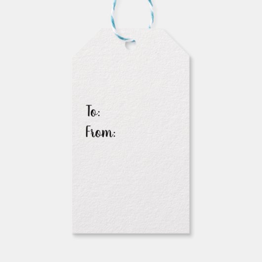 Bear Rustic Wilderness Wood Geschenkanhänger (Rückseite)