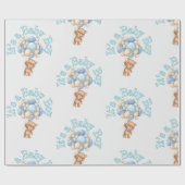 Bear Sein Junge Geschenkpapier (Flach)