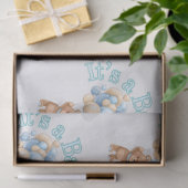 Bear Sein Junge Seidenpapier (Geschenk)