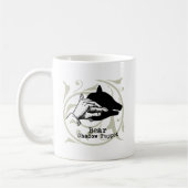 Bear Shadow Puppet Hand Vintag Kaffeetasse (Links)