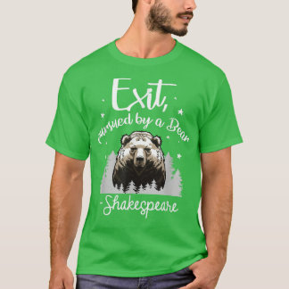 Bear Shakespeare-Skriptthea beenden T-Shirt