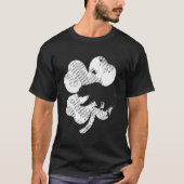 Bear Shamrock St Patrick's Day Irish Clover Saint T-Shirt (Vorderseite)