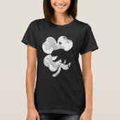 Bear Shamrock St Patrick's Day Irish Clover Saint T-Shirt (Vorderseite)
