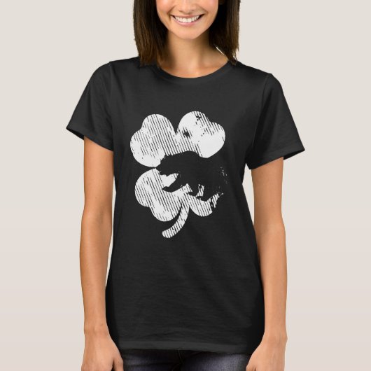 Bear Shamrock St Patrick's Day Irish Clover Saint  T-Shirt (Vorderseite)
