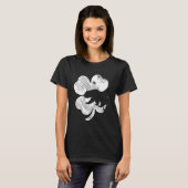 Bear Shamrock St Patrick's Day Irish Clover Saint  T-Shirt (Vorne ganz)