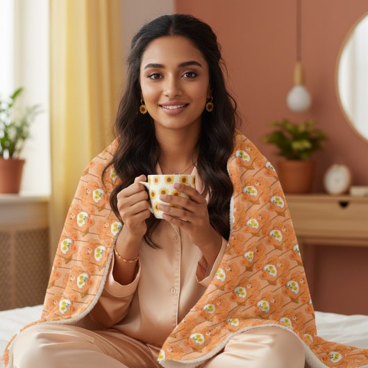 Bear Sherpa Blanket Sherpadecke