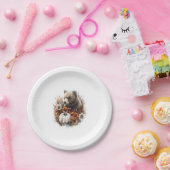 Bear Shirt Country Pumpkin Pappteller (Party)